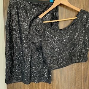 Sequence skirt set from express